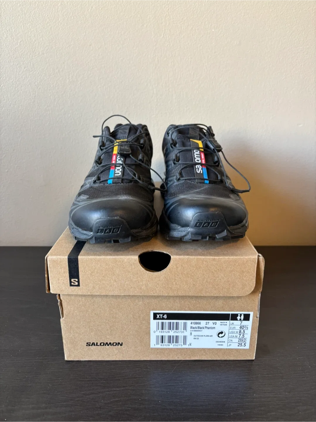 Salomon XT-6 mens US7.5 image indicator(7)