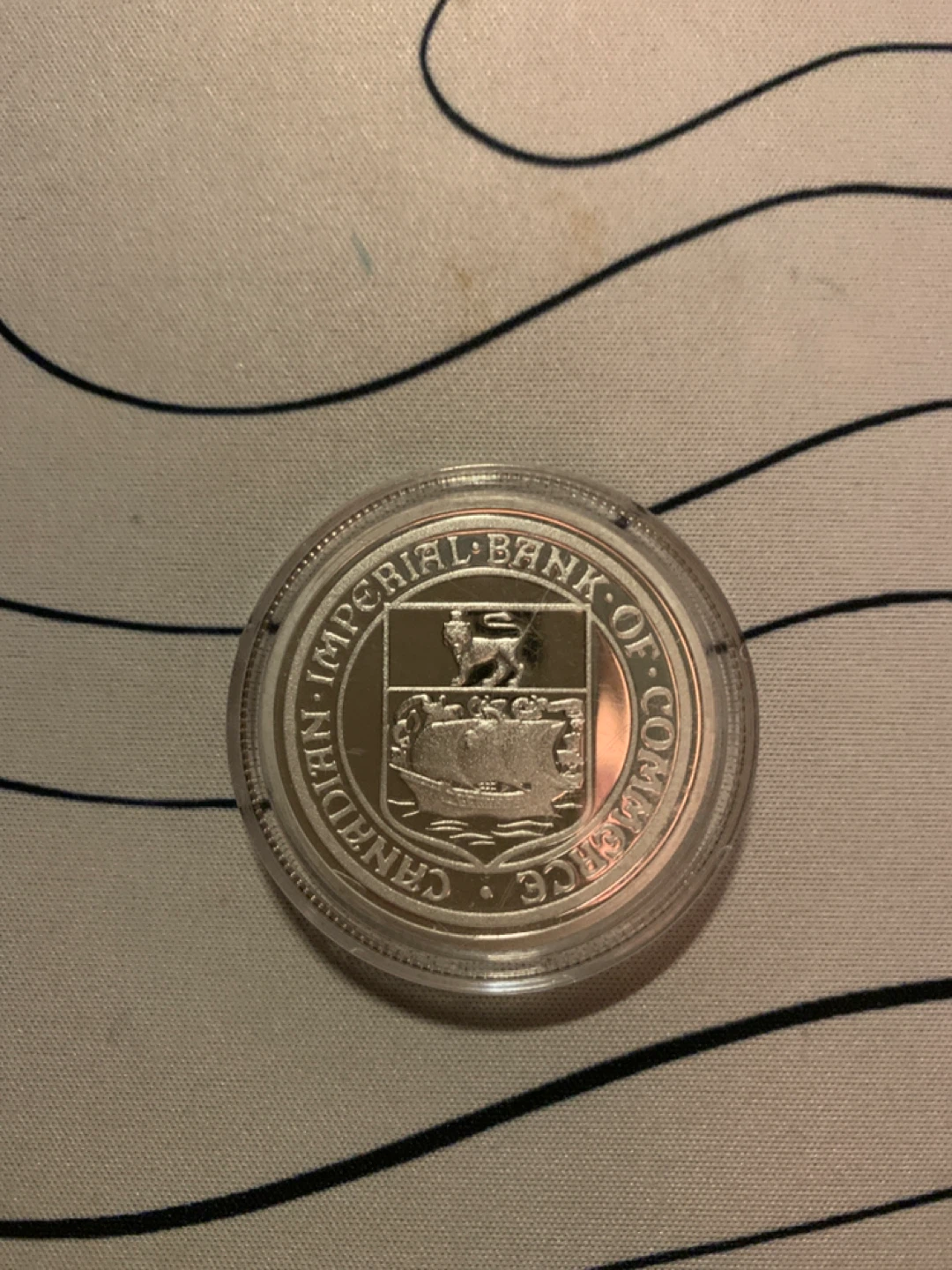 CIBC 150th Anniversary Fine Silver Coin - photo 2