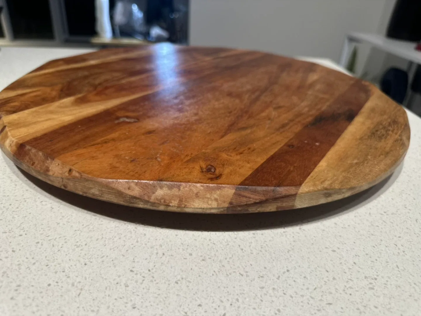 Wooden Lazy Susan Turntable image indicator(2)