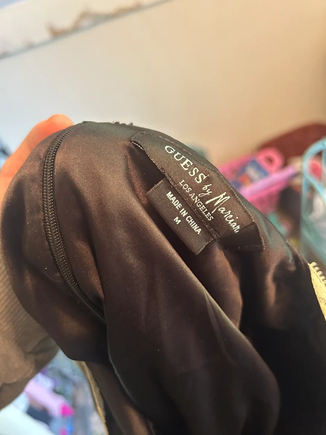 Guess by Marciano Black Dress - Size M image indicator(5)