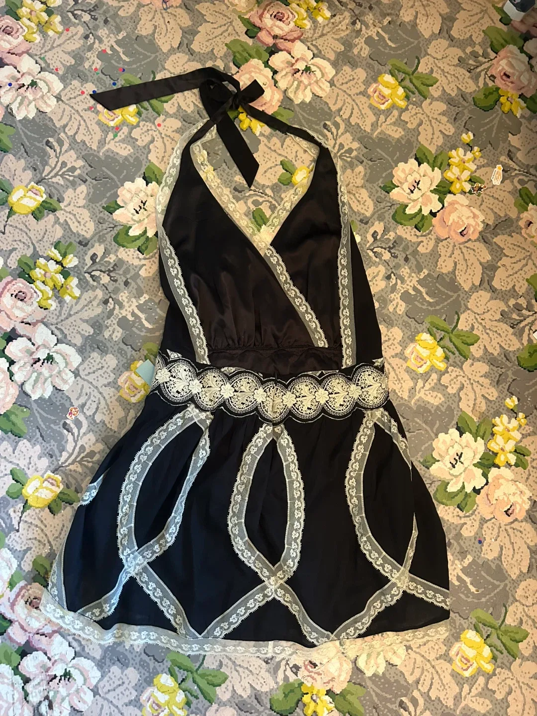 Guess by Marciano Black Dress - Size M image indicator(6)