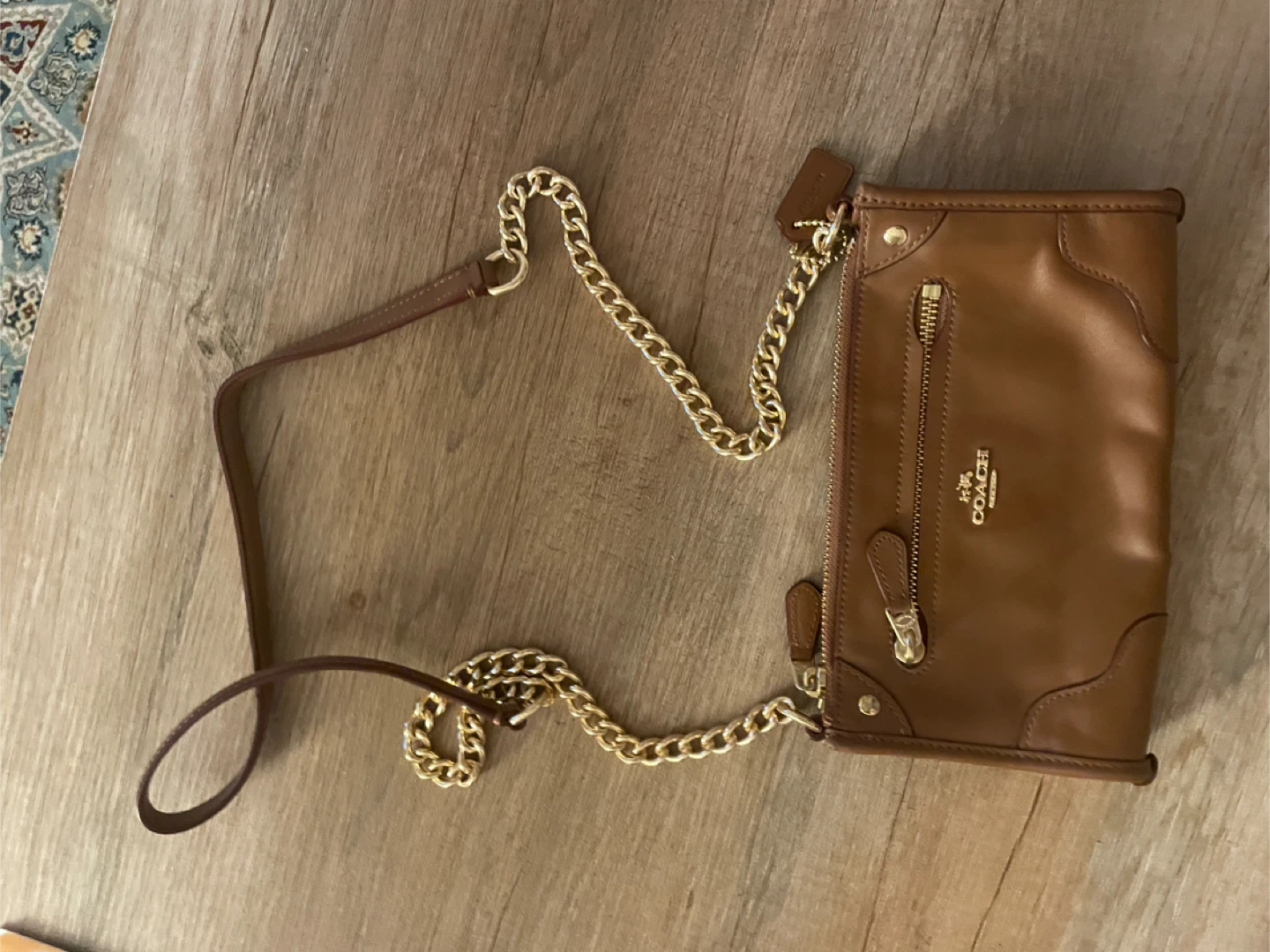 Coach Brown Leather Crossbody Bag - photo 2