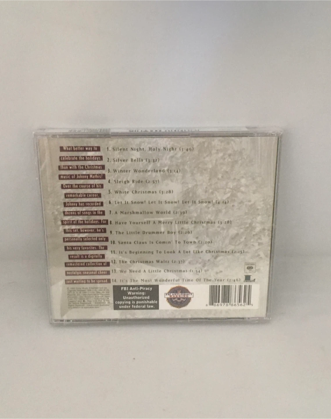 The Christmas Music Of Johnny Mathis: A Personal SEALED - photo 2