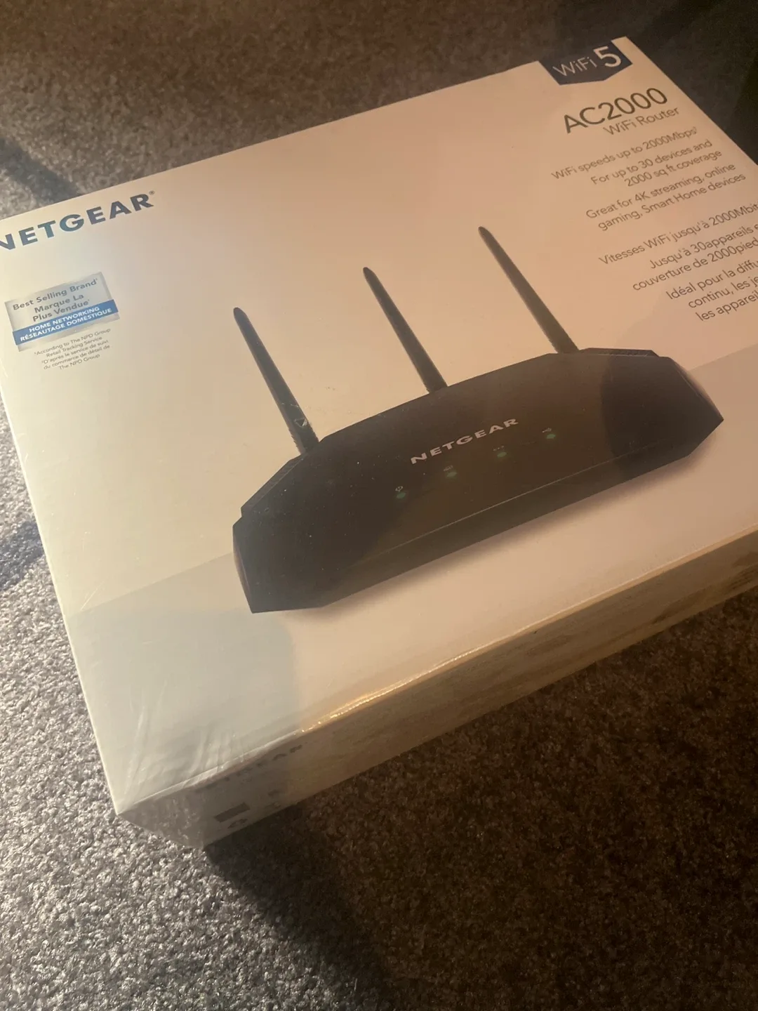 Netgear AC2000 WiFi Router - New in Box