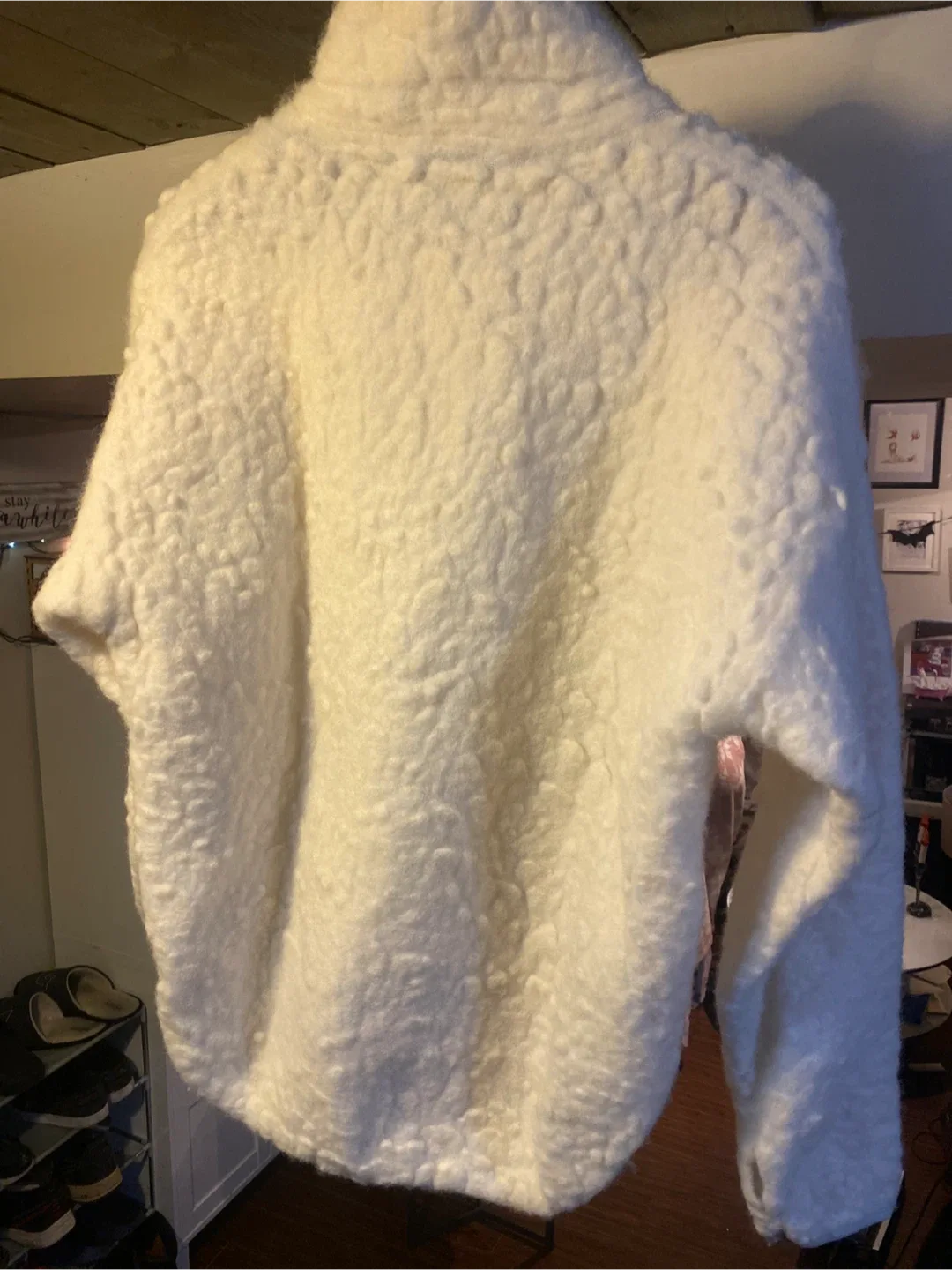 Vanessa Hong x Birgitte Herskind Cream Fleece - Size M image indicator(5)