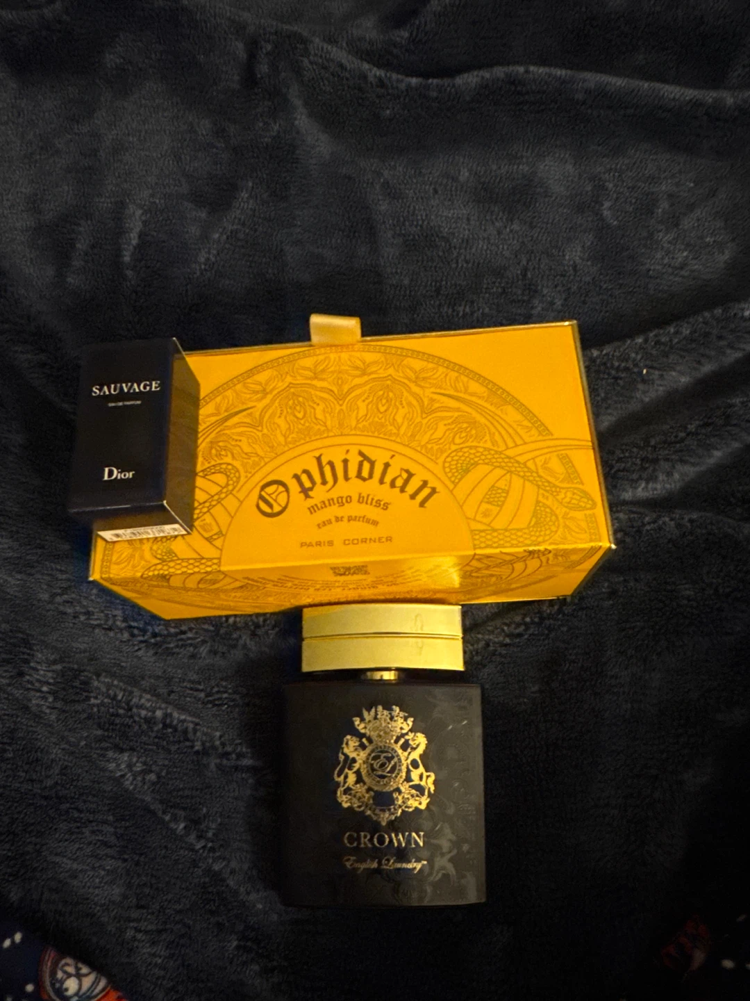 Dior Sauvage, Paris Corner Ophidian, Crown English Laundry