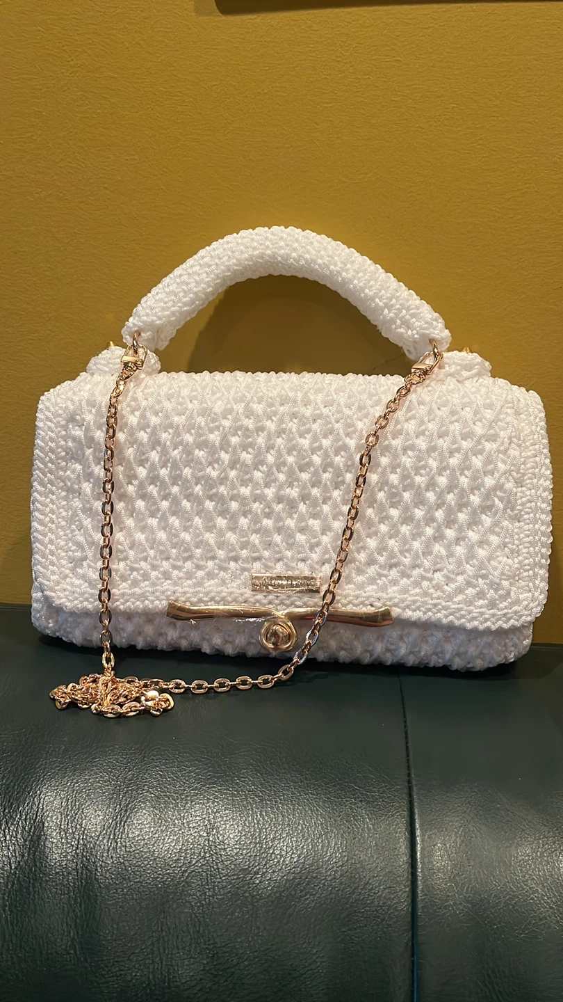 White Handbag