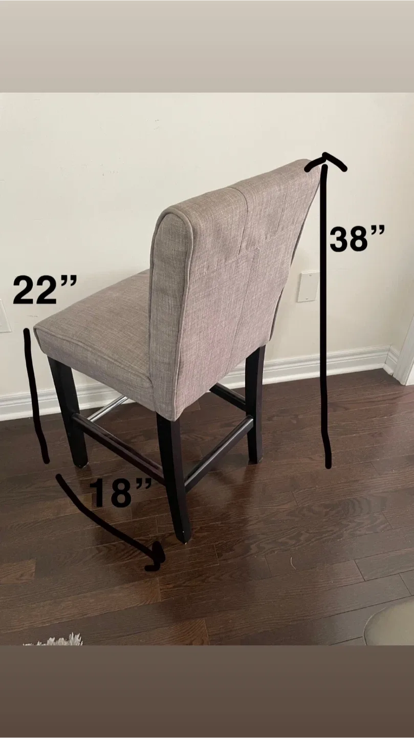 Set of 3 Bar Stools - Great Condition! image indicator(8)