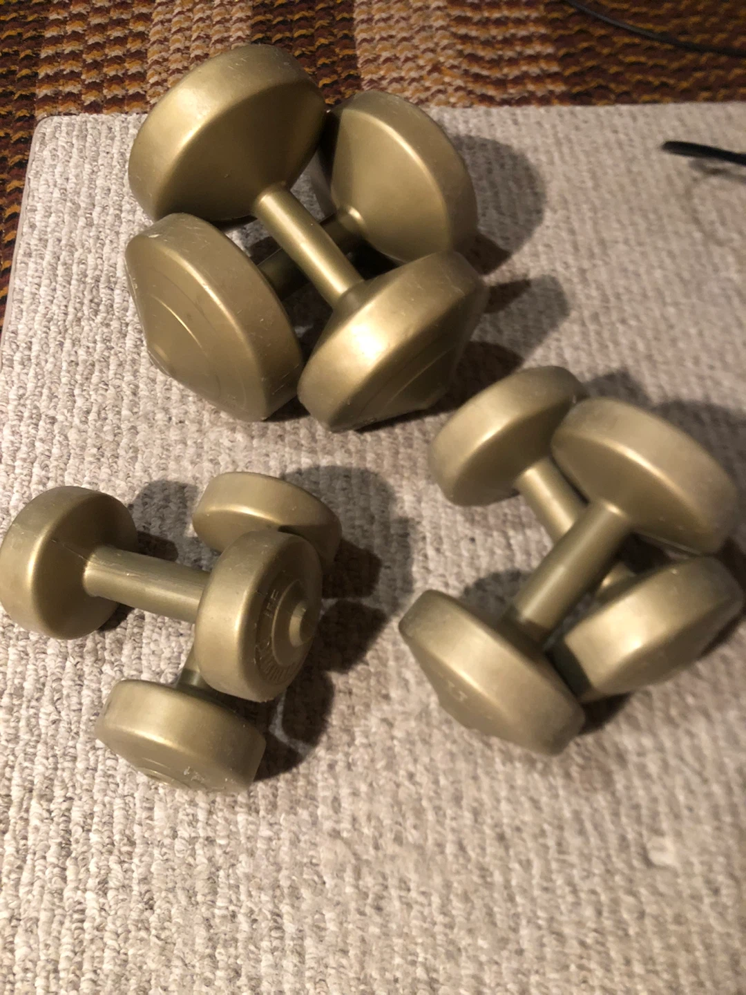 Dumbbells - 2.5, 5, and 10 lb