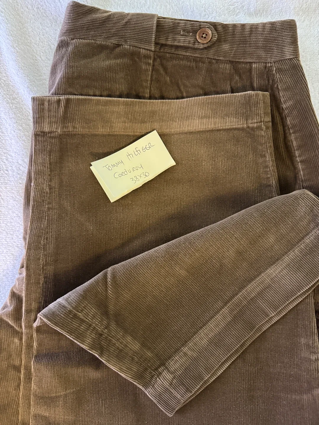 Tommy Hilfiger Corduroy Pants 38x30 image indicator(3)