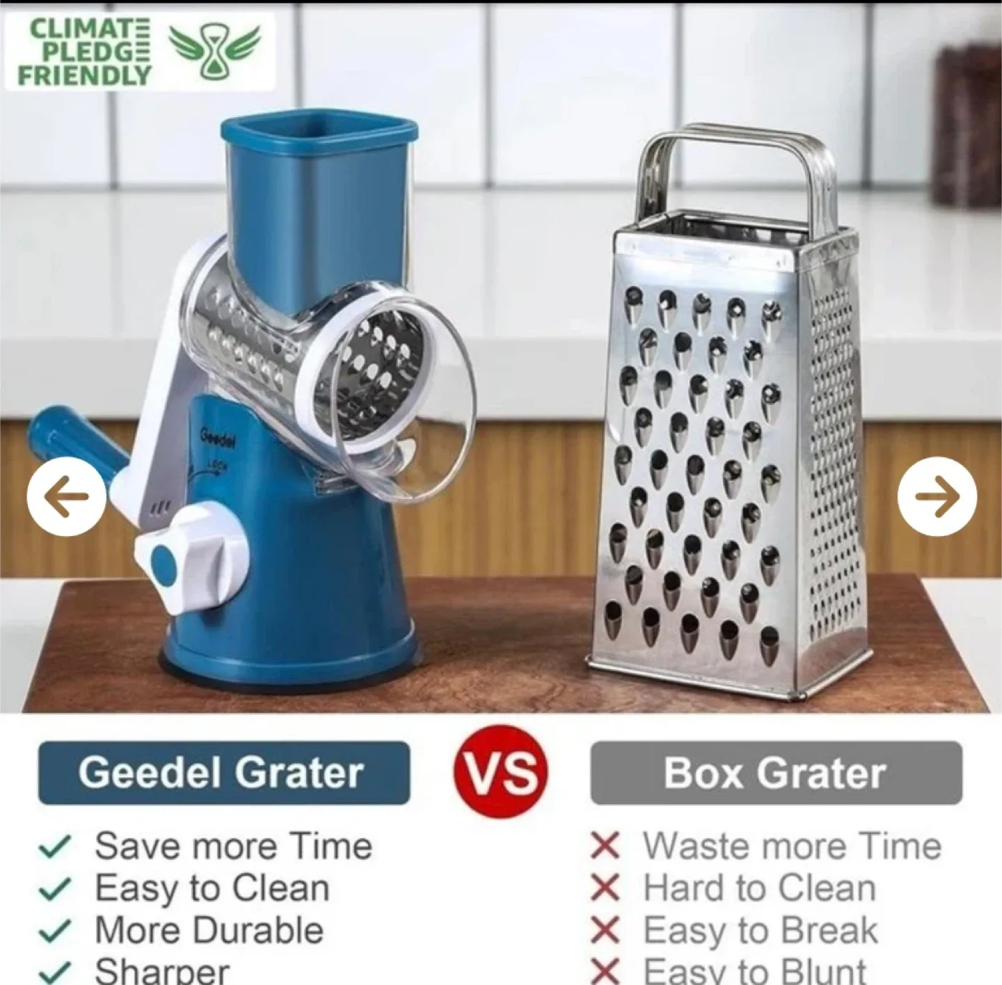 Geedel Rotary Drum Grater - New in Box! image indicator(2)