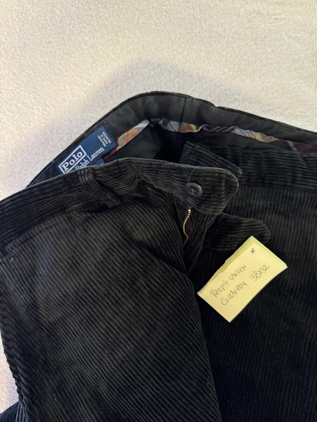 Ralph Lauren Corduroy Pants 38x32 Blue image indicator(3)