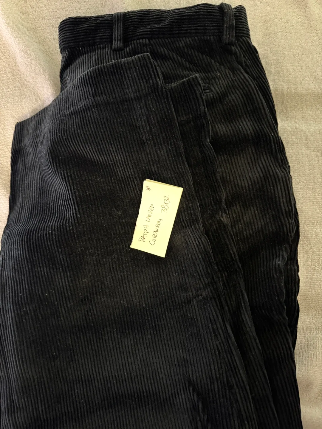 Ralph Lauren Corduroy Pants 38x32 Blue image indicator(2)