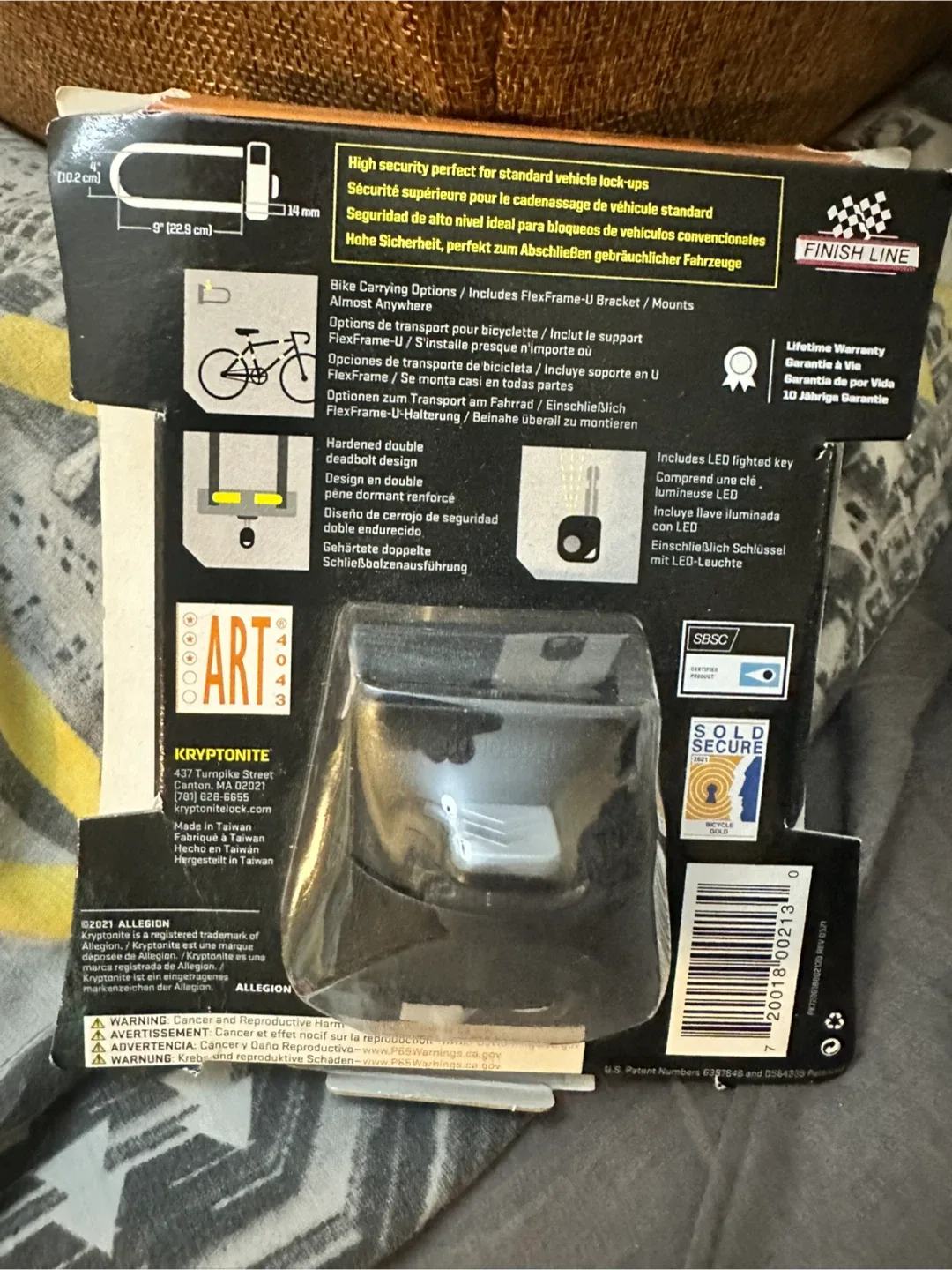 Kryptonite Evolution U-Lock w/ Cable & Keys image indicator(2)