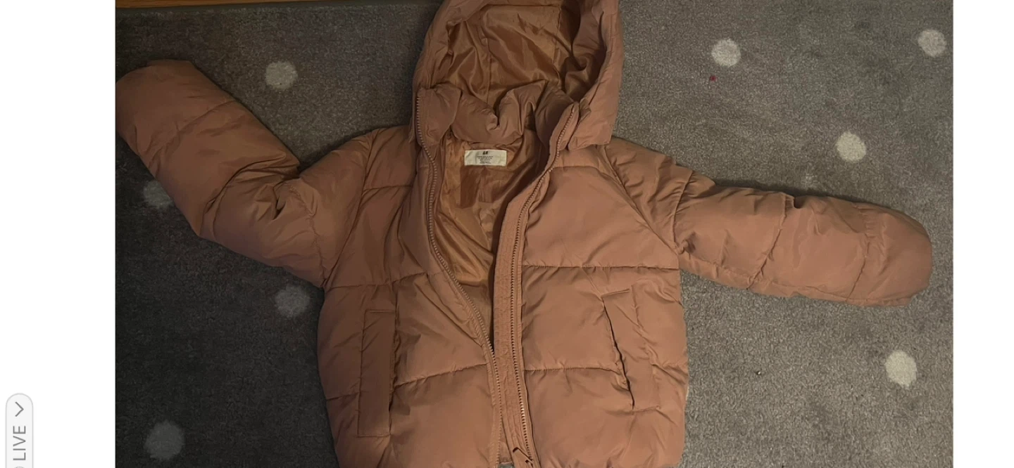 H&M Puffer Jacket - Size 12 (Kids)