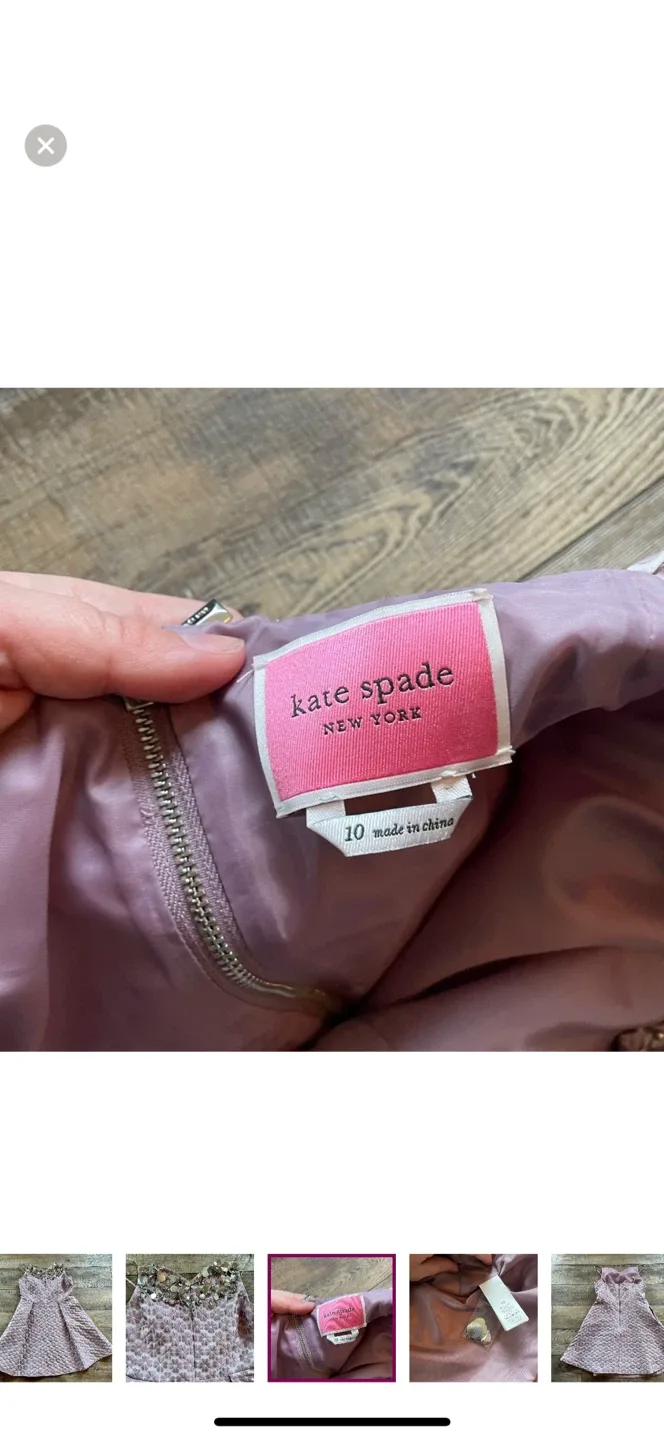 Kate Spade Dress Size 10 image indicator(4)