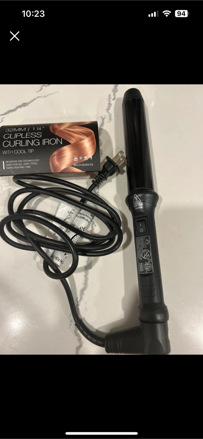 Sutra 32mm Clipless Curling Iron - photo 2