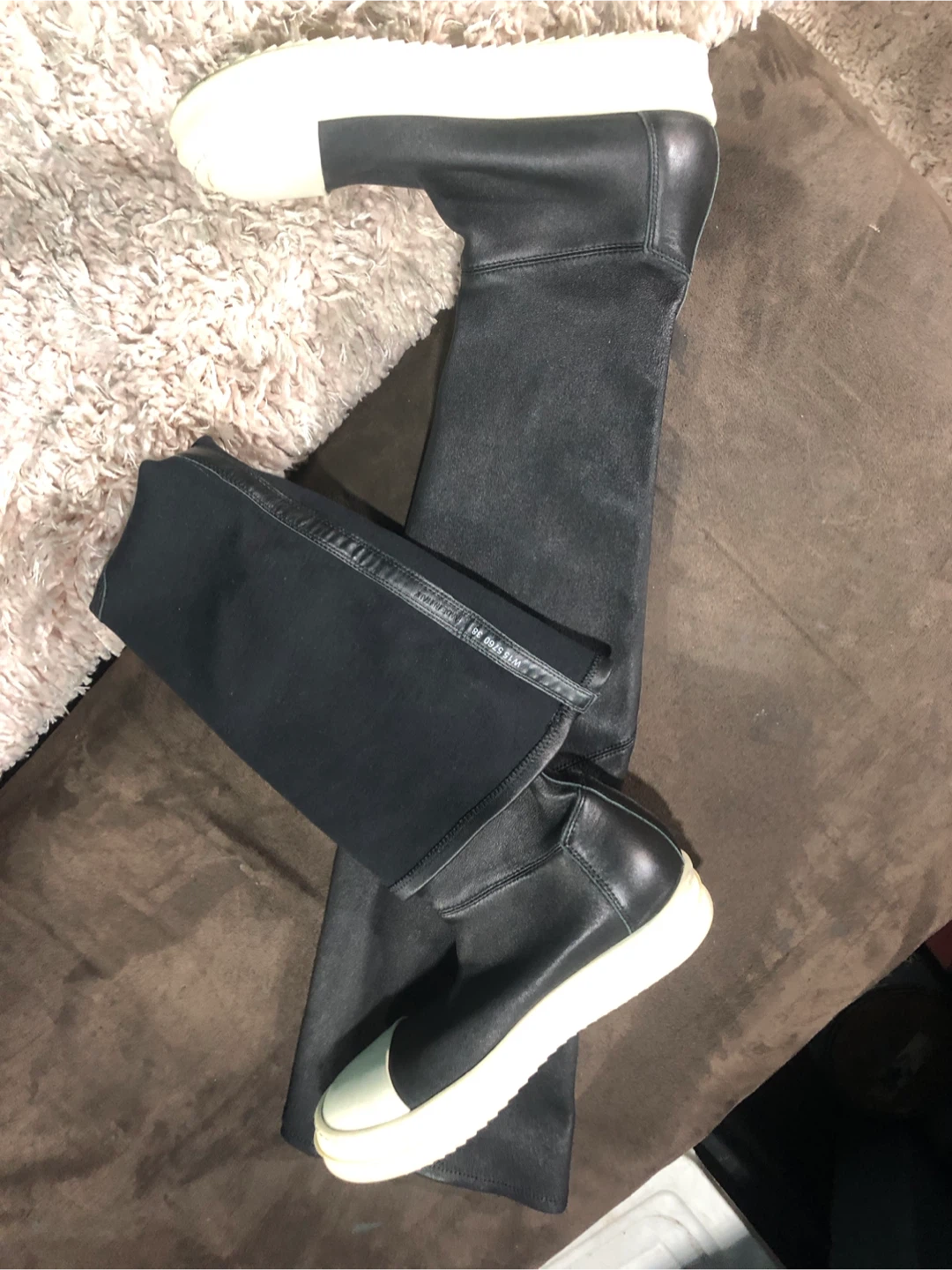 Rick Owens Over-the-Knee Boots - Size 38 - photo 4