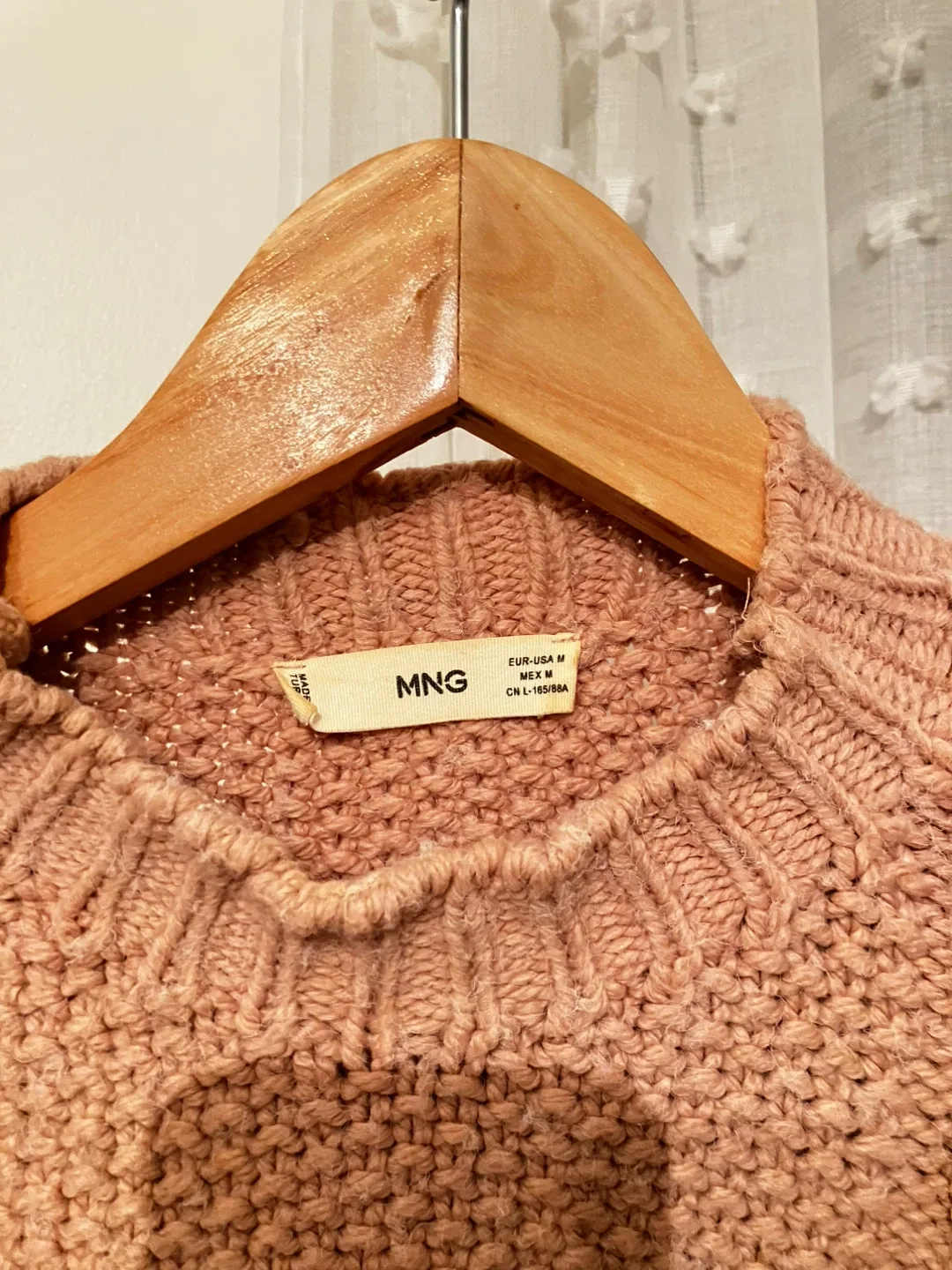 Mango Pink Cropped Sweater image indicator(2)