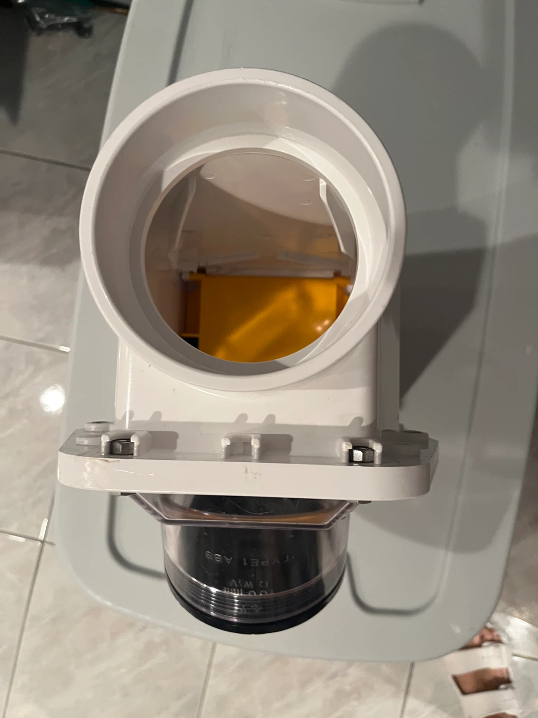 Mainline Backflow Horizontal Type 1 ABS Backwater Valve - photo 5