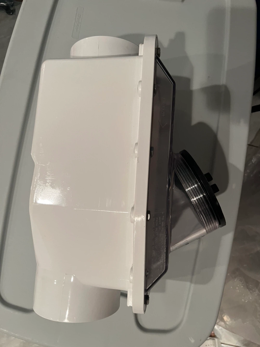 Mainline Backflow Horizontal Type 1 ABS Backwater Valve - photo 4