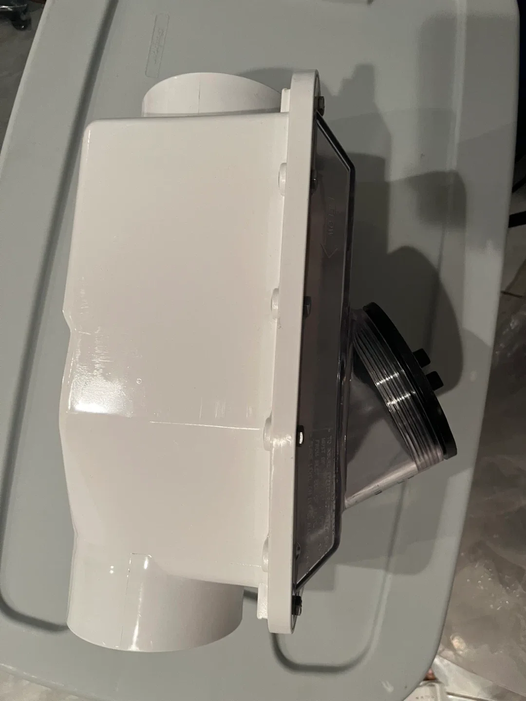 Mainline Backflow Horizontal Type 1 ABS Backwater Valve image indicator(4)