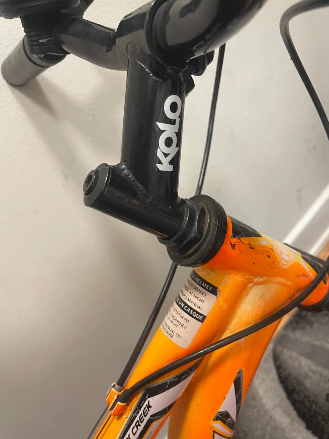 Huffy Rock Creek Orange Mountain Bike (Kolo) 20 inch wheels 👍🔥 image indicator(5)