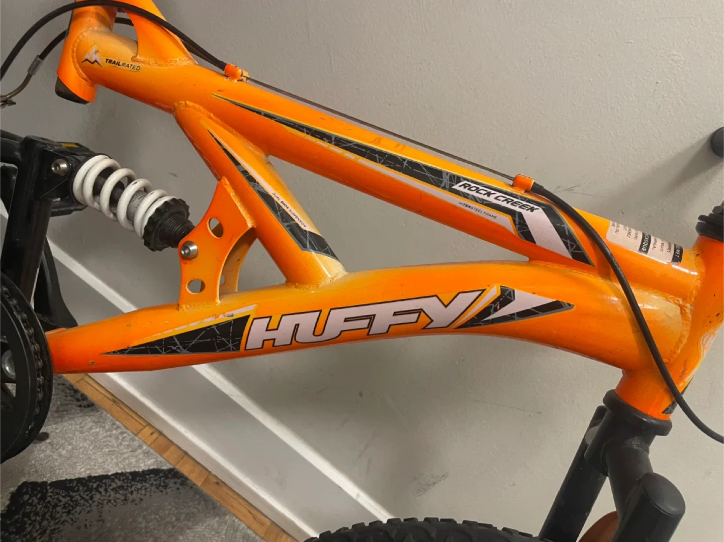 Huffy Rock Creek Orange Mountain Bike (Kolo) 20 inch wheels 👍🔥 image indicator(2)