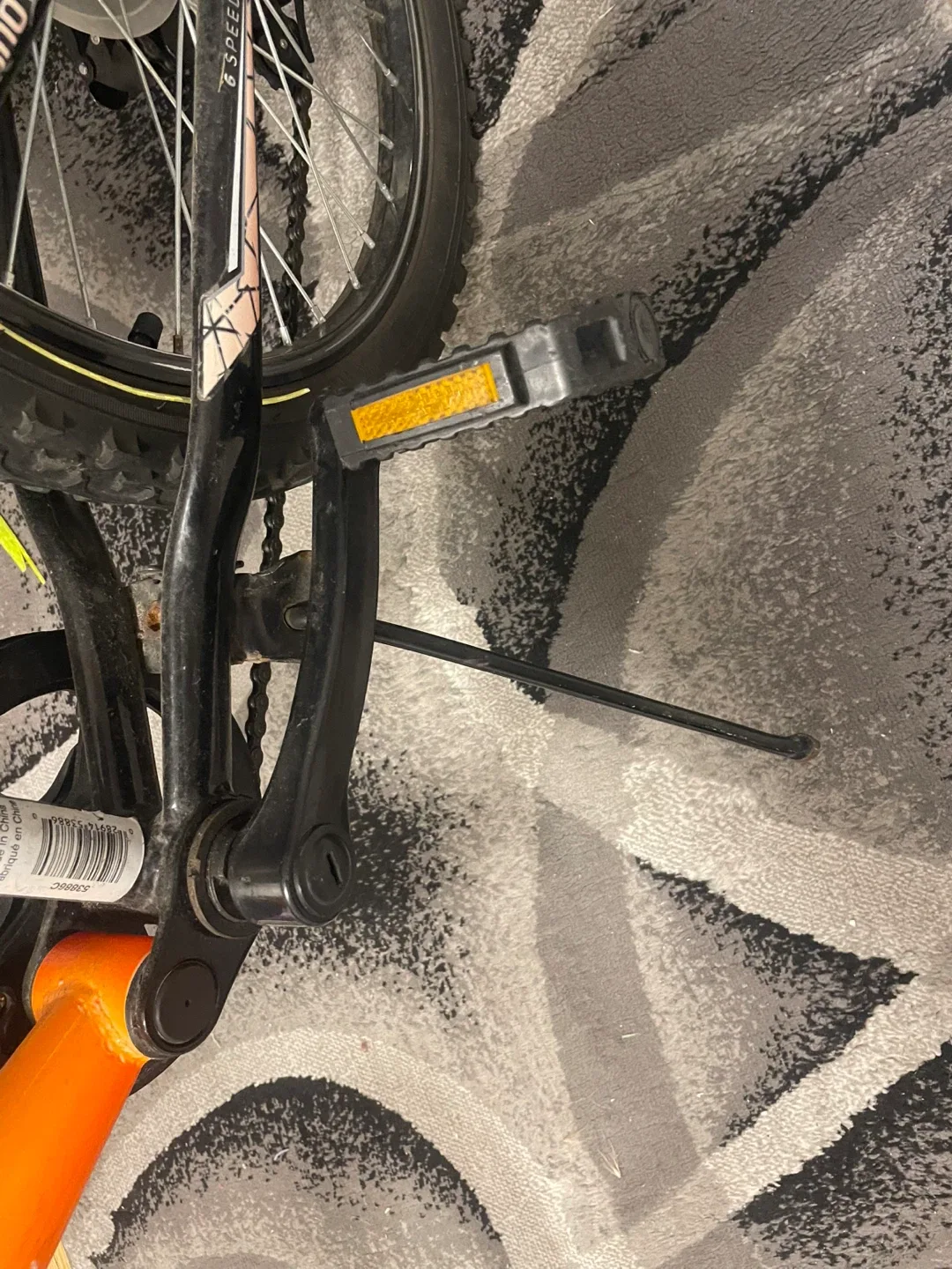 Huffy Rock Creek Orange Mountain Bike (Kolo) 20 inch wheels 👍🔥 image indicator(6)