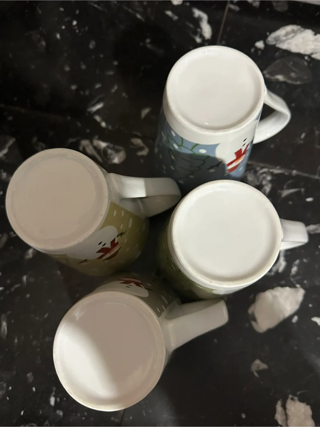 Snowman Mugs - Set of 4 image indicator(7)