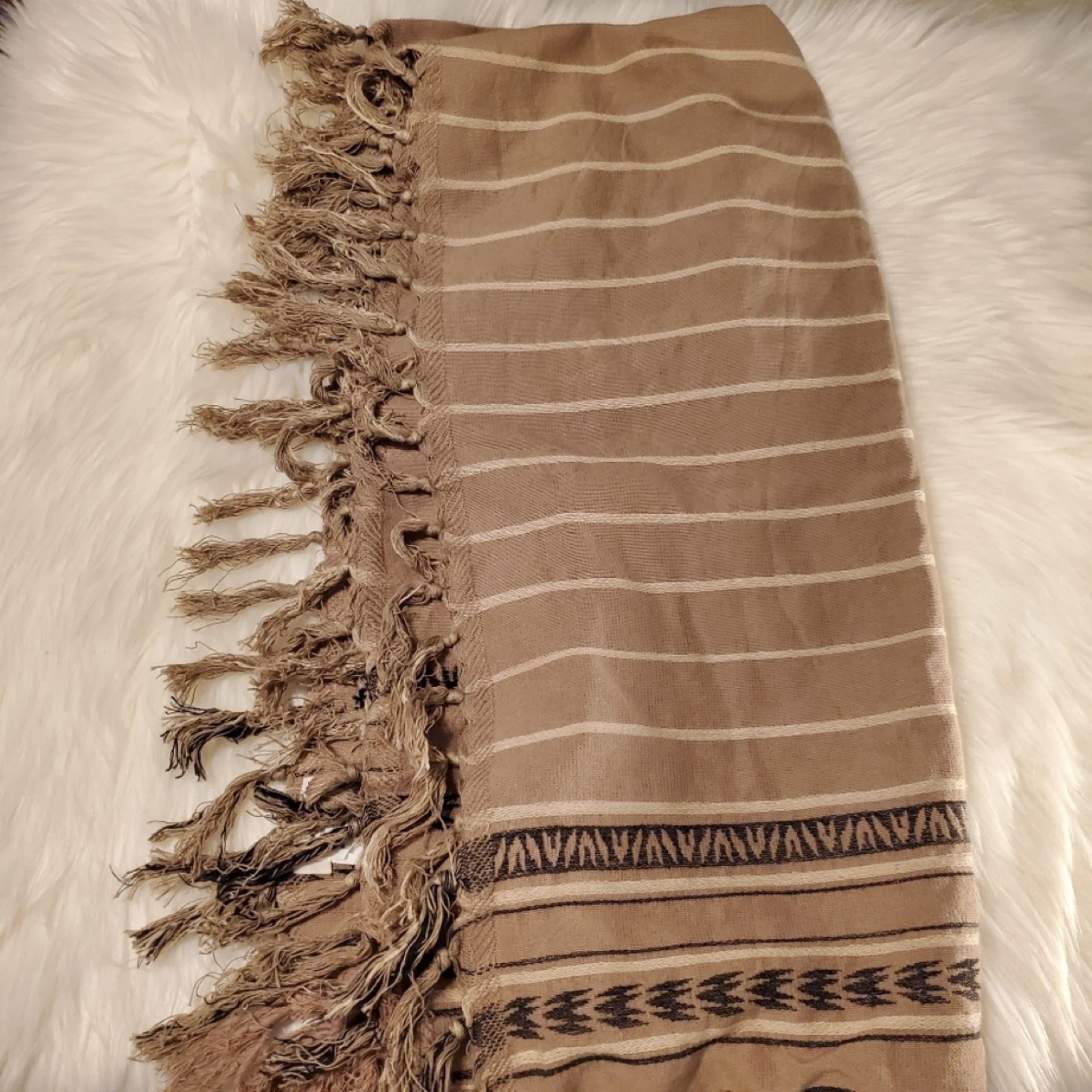 Wilfred 100% Cotton Blanket Scarf - One Size - photo 3