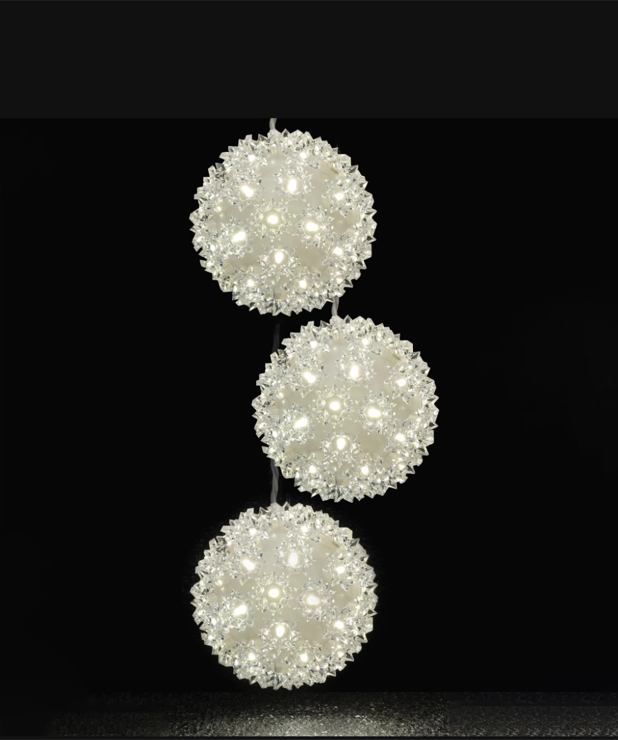 Brand New GE 3 Pack LED Spheres - Energy Smart