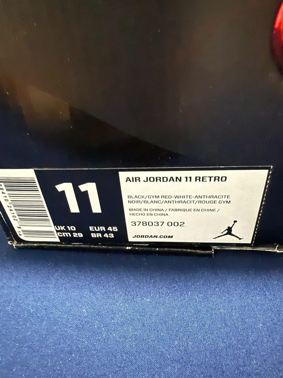 Jordan 11 Retro Gamma Blue Shoes image indicator(8)