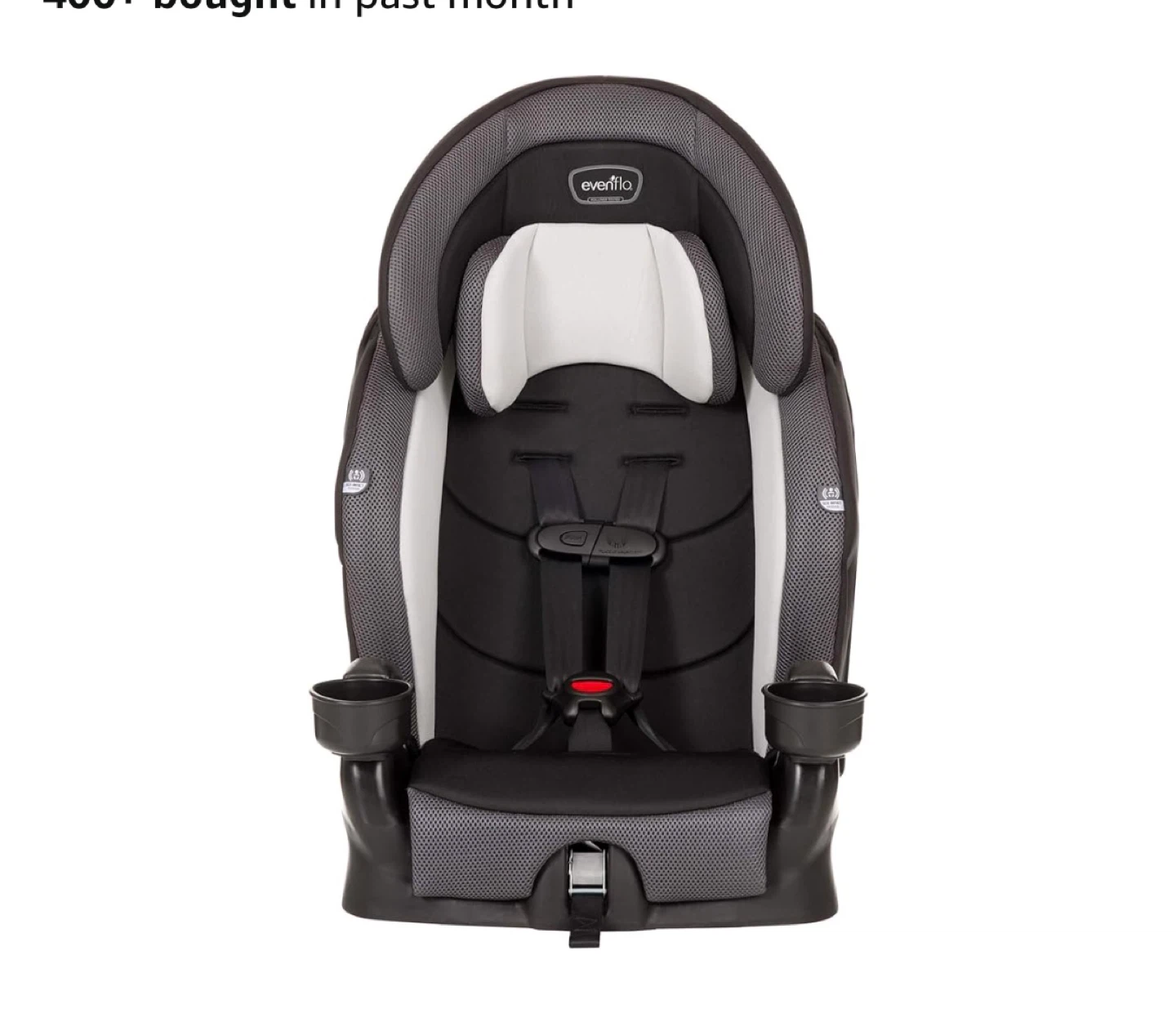 Evenflo Car Seat - Black & Grey - photo 2