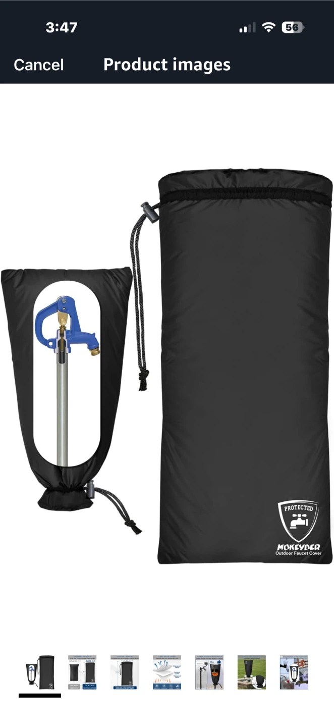 NEW Outdoor Faucet Cover - 30x13 inch