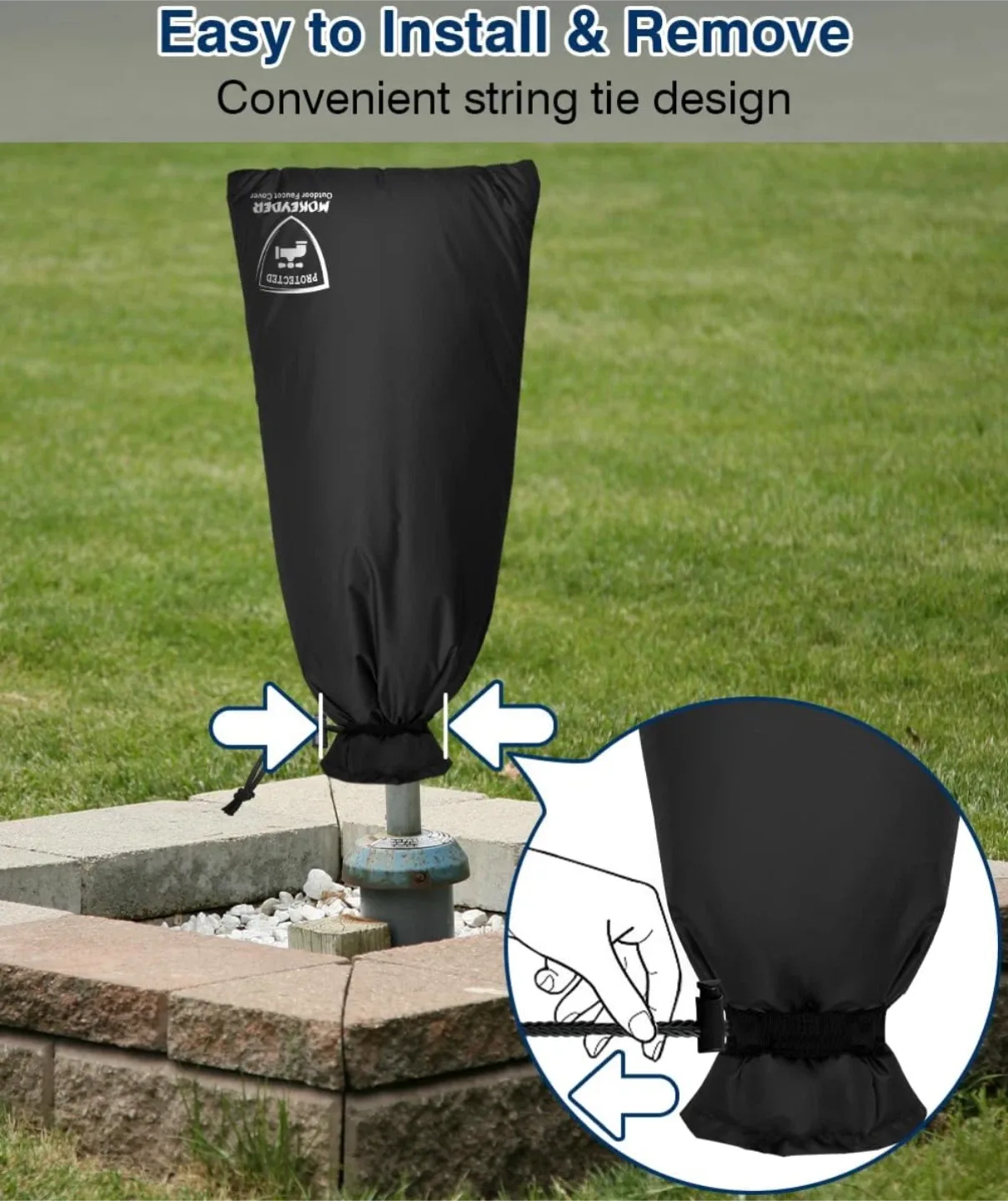 NEW Outdoor Faucet Cover - 30x13 inch image indicator(5)