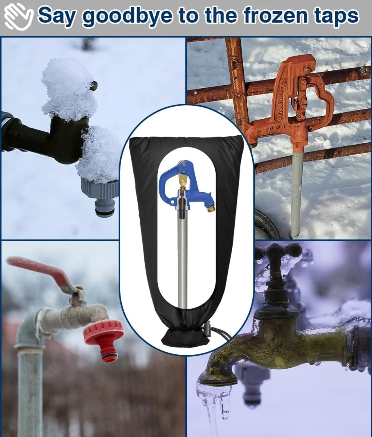 NEW Outdoor Faucet Cover - 30x13 inch image indicator(6)