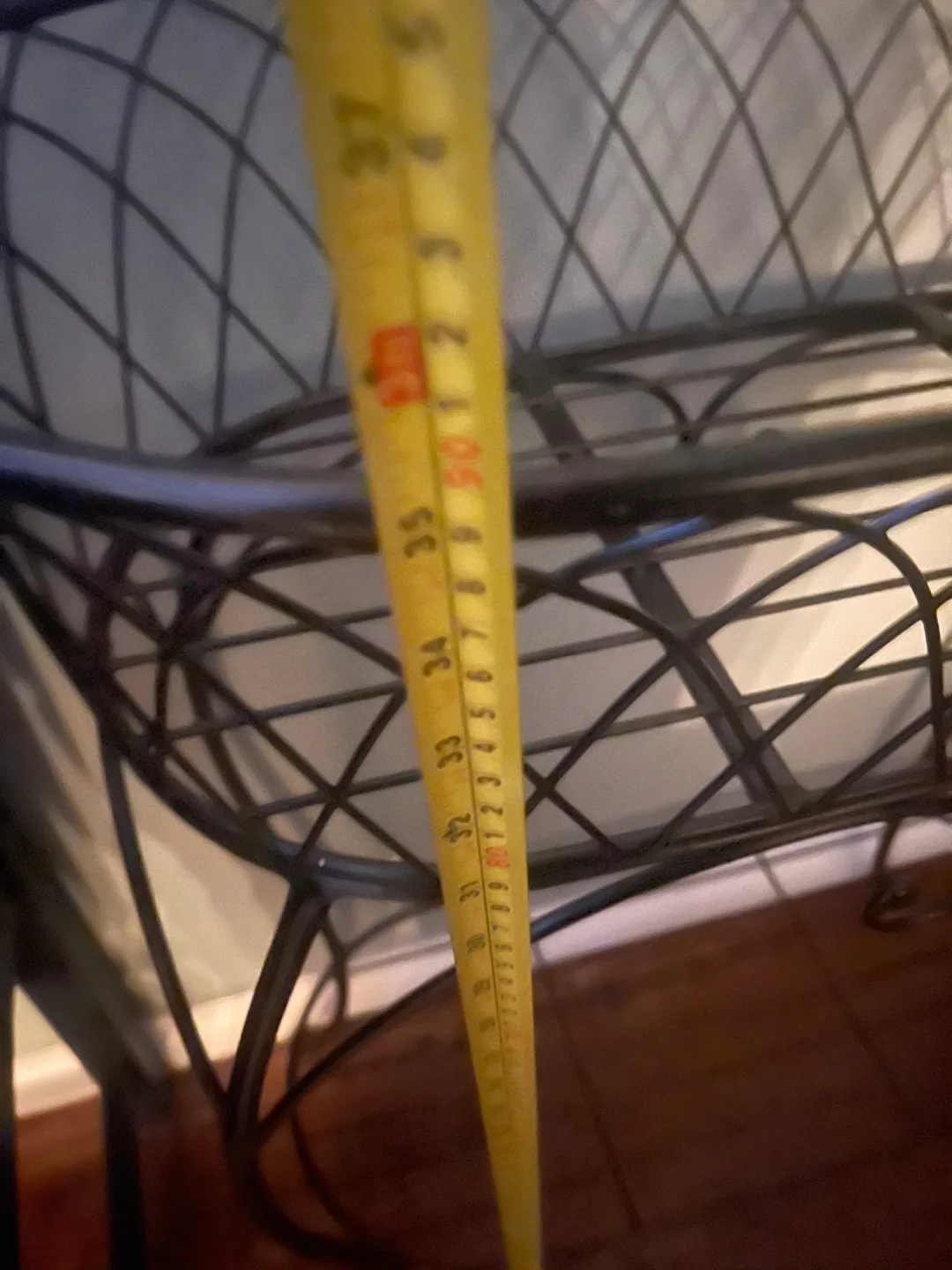 Pier 1 Imports Black Oval Plant Stand image indicator(2)