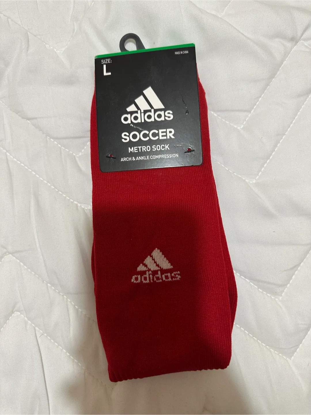 Adidas Soccer Metro Sock - Size L thumbnail
