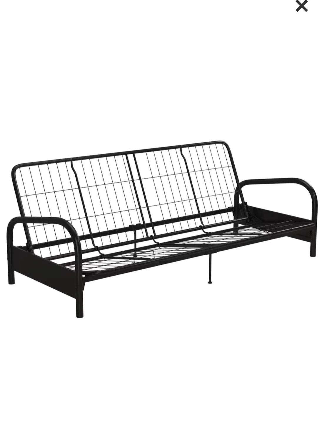 Vermont Metal Futon Frame- Full Size image indicator(6)