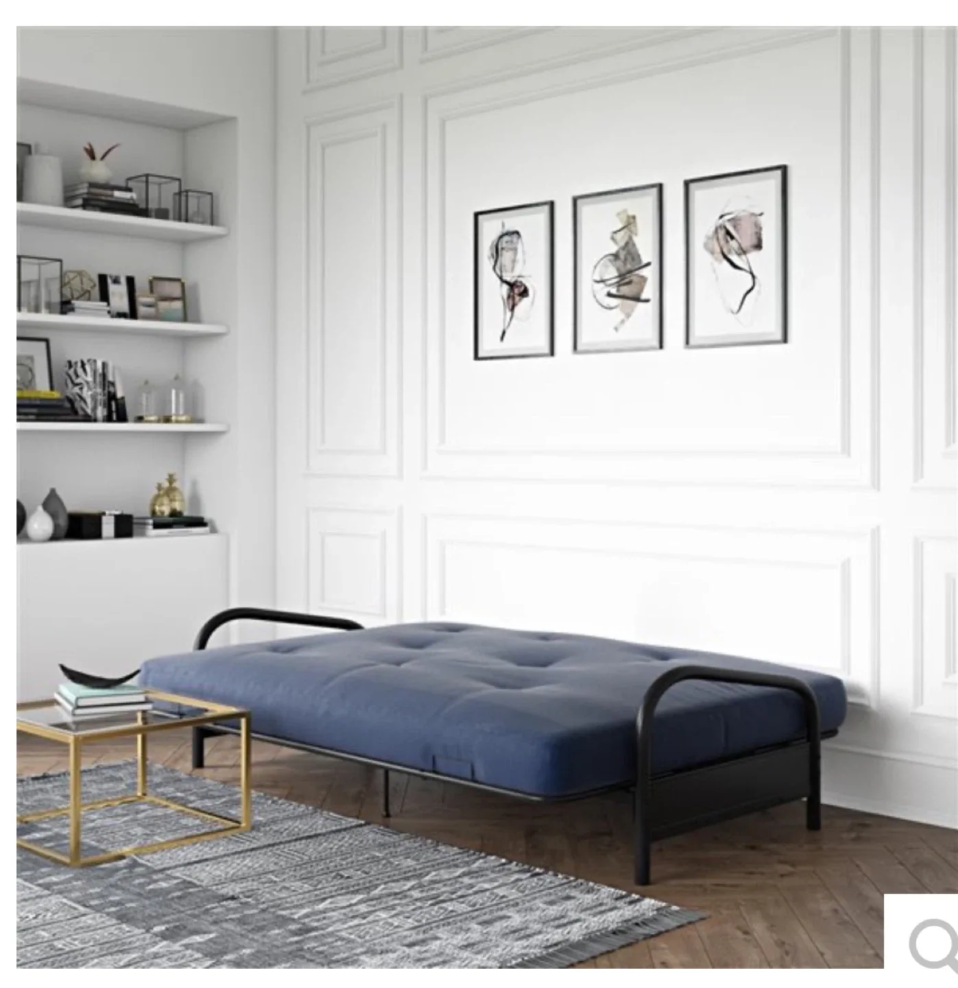 Vermont Metal Futon Frame- Full Size image indicator(2)