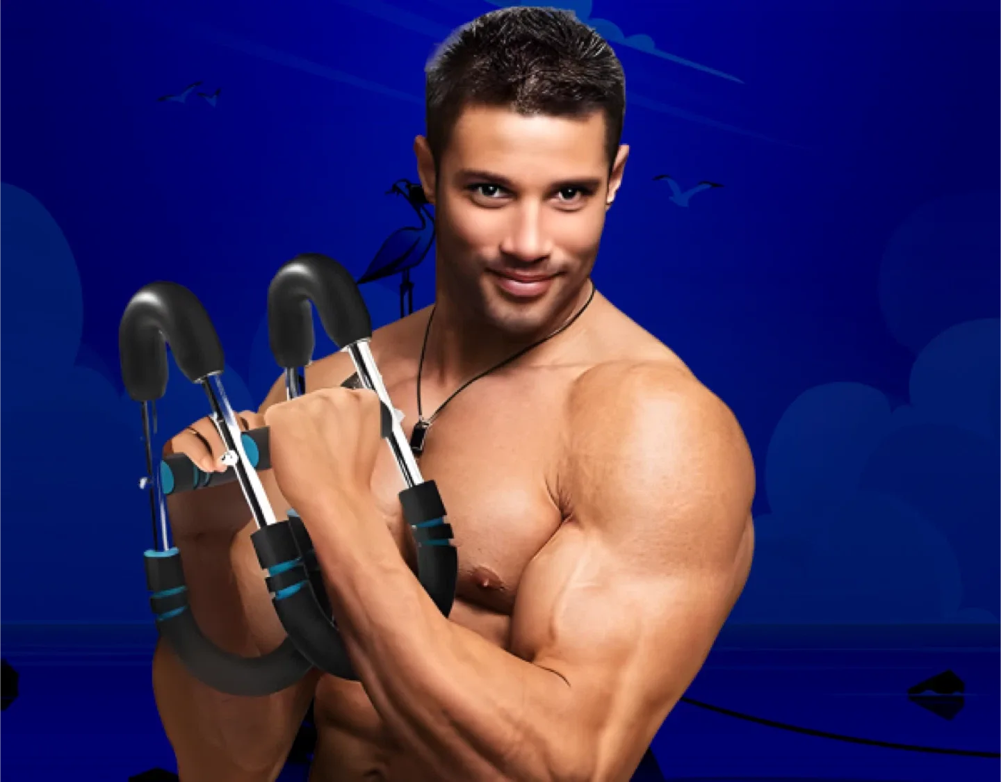 Clingman squeeze workout Bar image indicator(4)