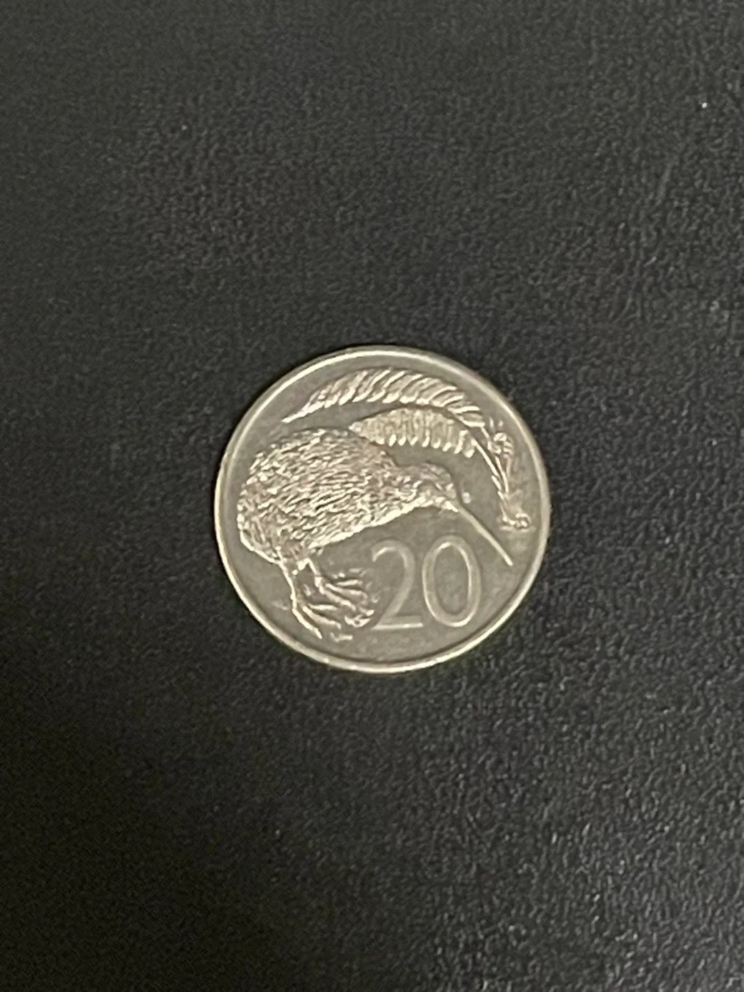 New Zealand 20-cent coin. thumbnail