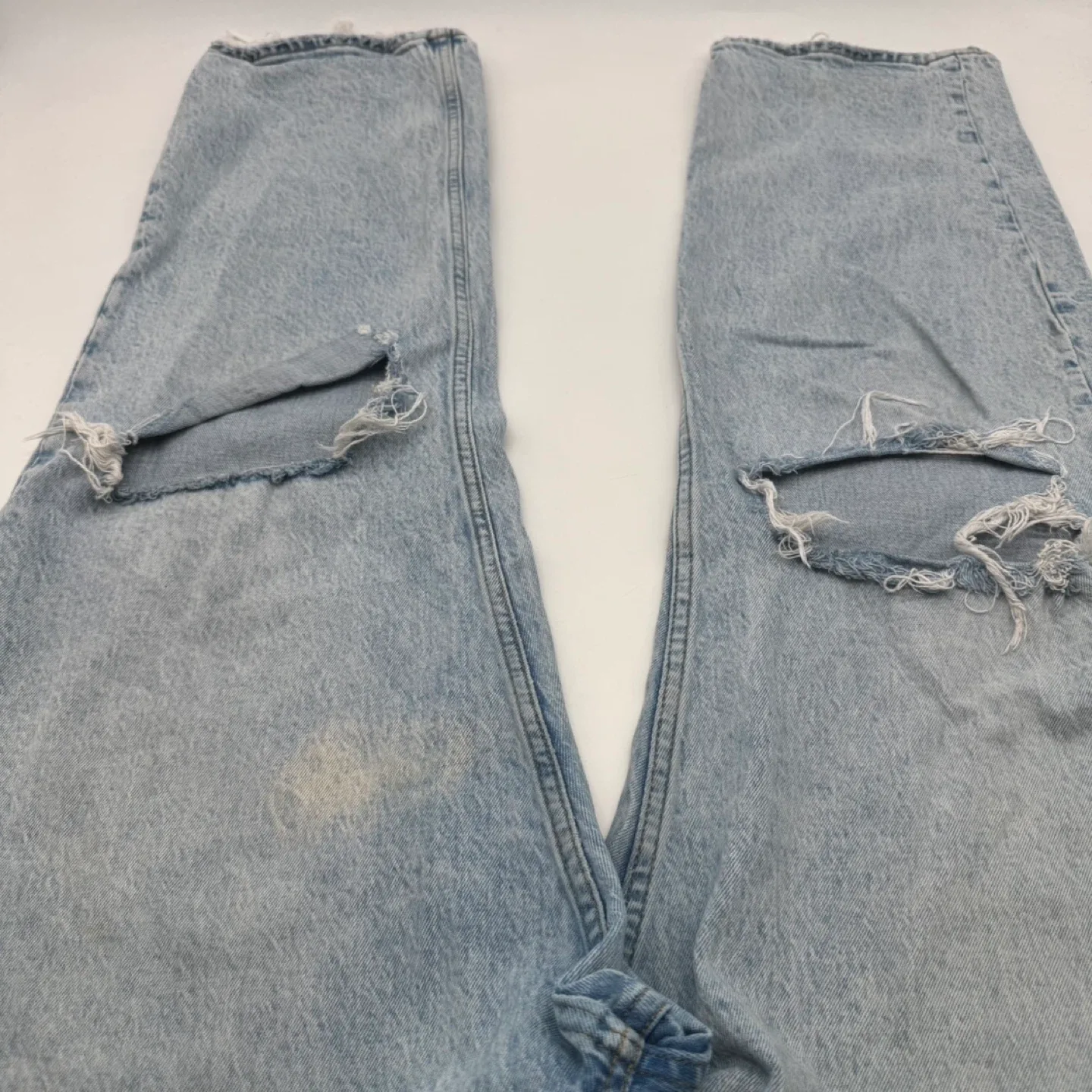 Abercrombie & Fitch The Dad High Rise Jeans Size US 33 image indicator(4)
