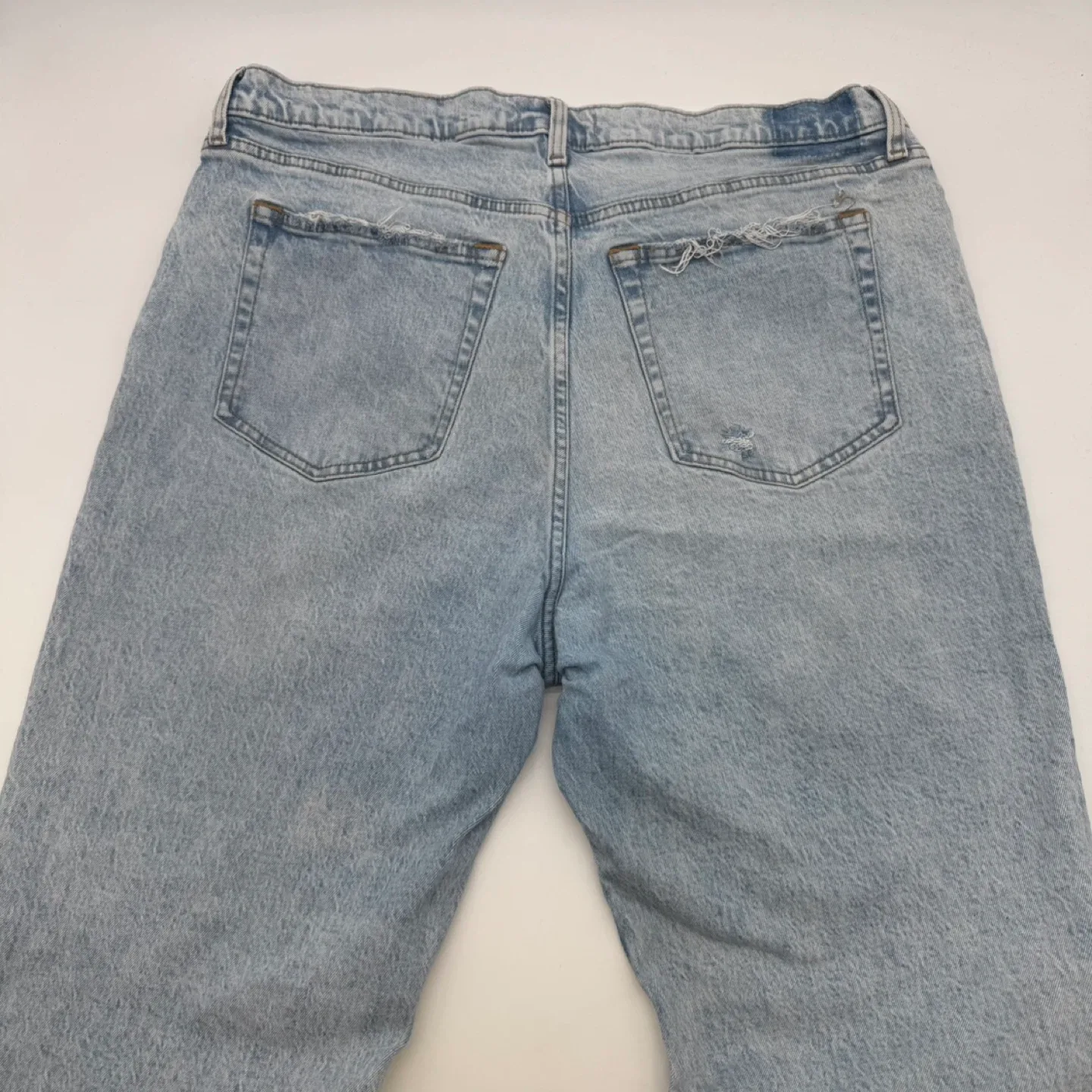 Abercrombie & Fitch The Dad High Rise Jeans Size US 33 image indicator(6)