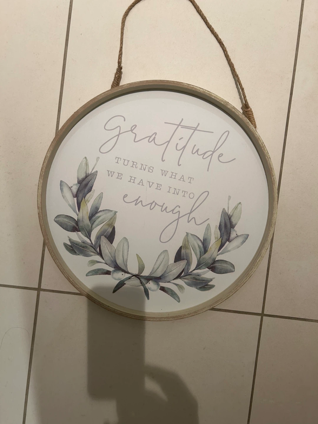 Gratitude Wall Decor