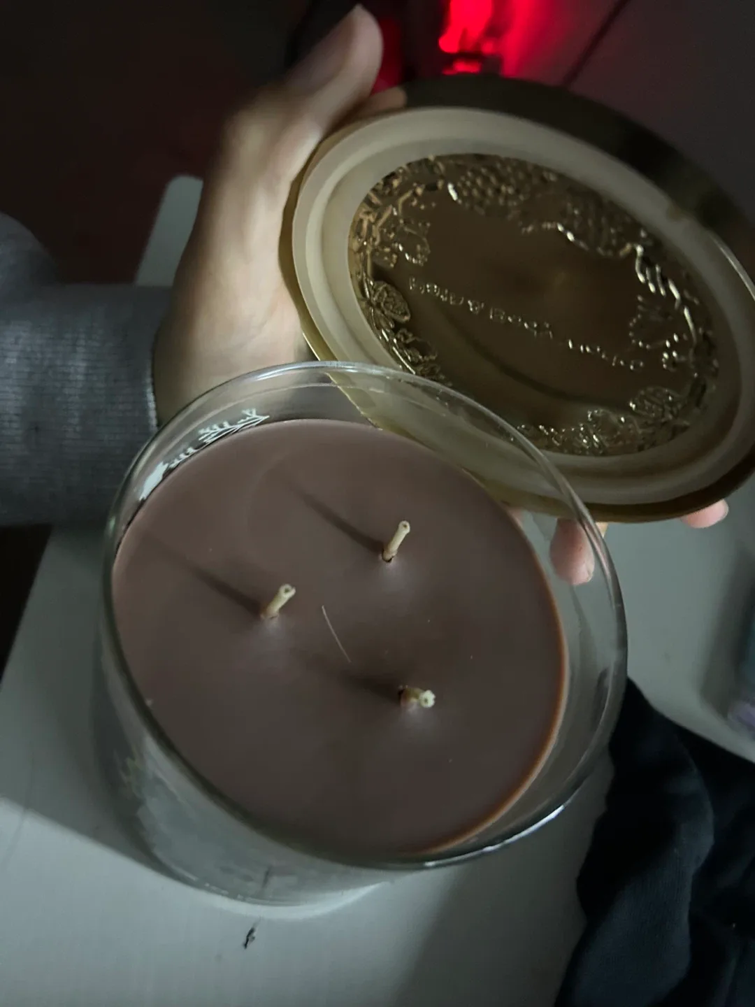 Bath & Body Works Hot Cocoa & Cream Candle image indicator(2)