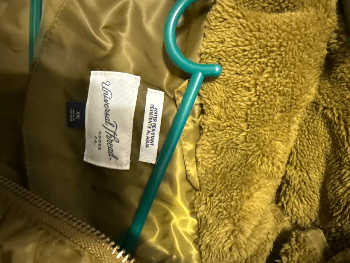 Universal Thread XXL Olive Green Puffer Jacket - photo 3