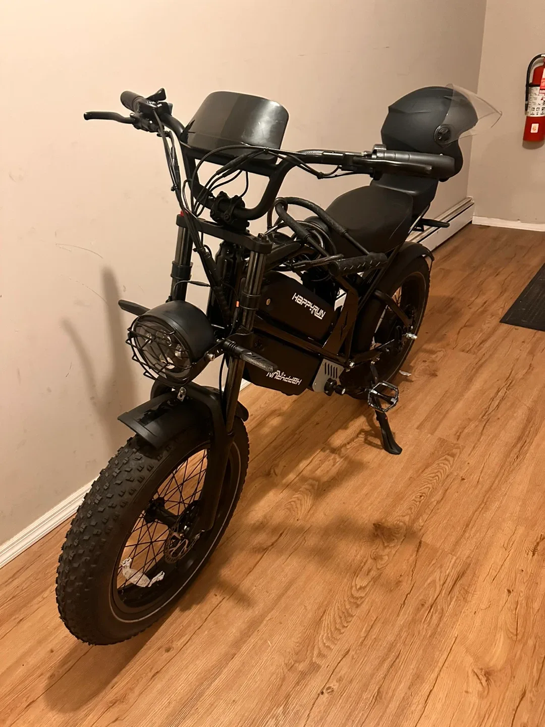 Happurun Electric Bike - Black image indicator(4)