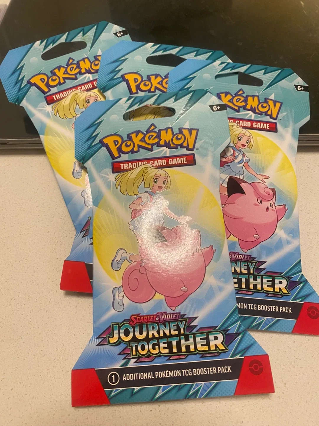 Pokémon TCG Journey Together Booster Pack thumbnail